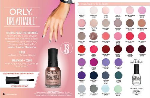 Orly Breathable treatment + Color