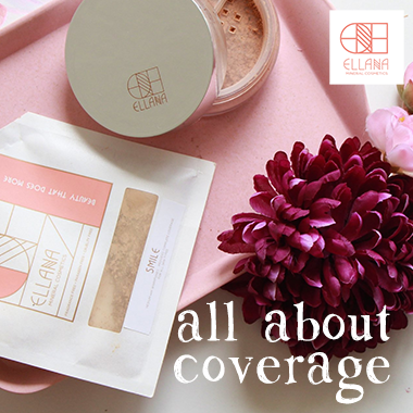 The Ellana Mineral Concealer and Foundation is all about COVERAGE