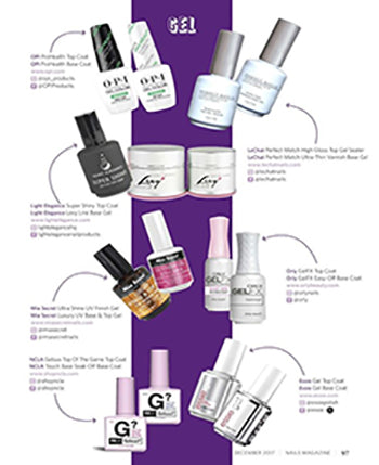Orly Feature - Nail Magazine December 2017