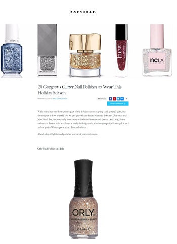 POPSUGAR Feature  -  ORLY