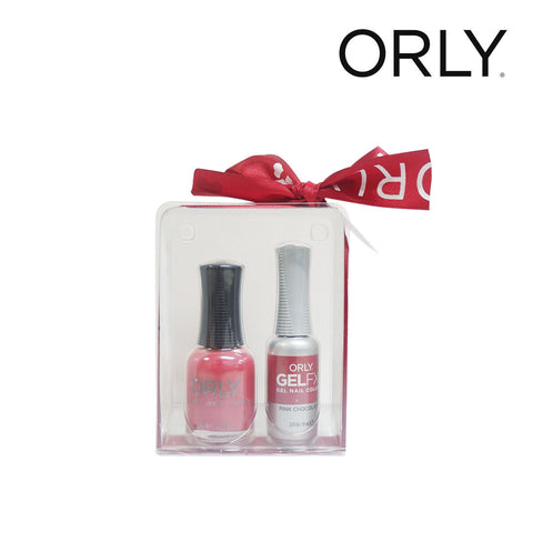Orly Gel Fx Color Pink Chocolate - Perfect Pair Set