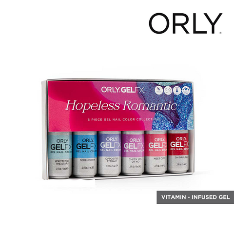 Orly Gel Fx Color Hopeless Romantic- 6pix Set