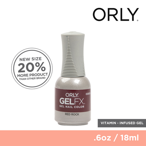 Orly Gel Fx Color Red Rock 18ml