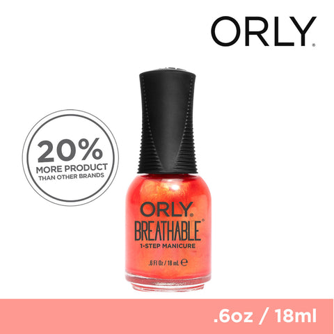Orly Breathable Nail Lacquer Color Erupt to No Good 18ml