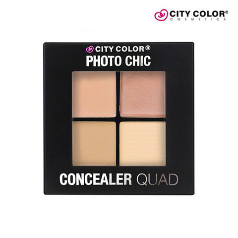 City Colors Photo Chic Concealer Quad Light 1.1