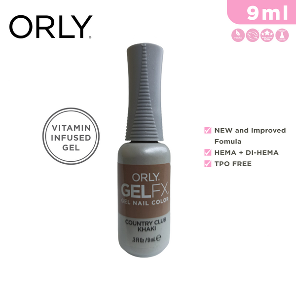 Orly Gel Fx Color Country Club Khaki 9ml