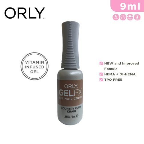 Orly Gel Fx Color Country Club Khaki 9ml