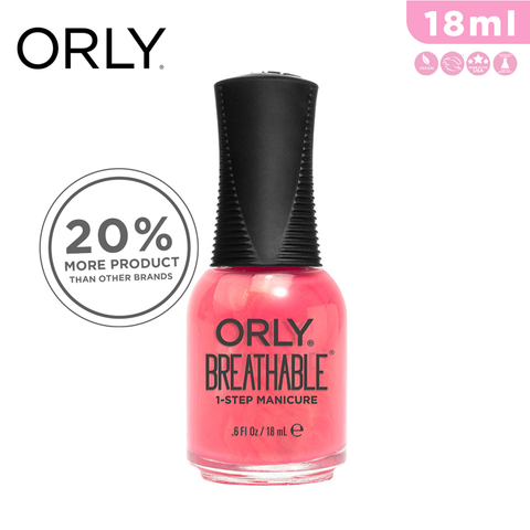 Orly Breathable Nail Lacquer Color The Floor is Lava 18ml