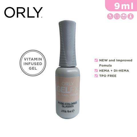 Orly Gel Fx Color Rose Colored Glasses 9ml