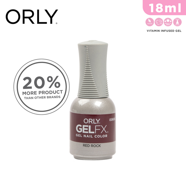 Orly Gel Fx Color Red Rock 18ml