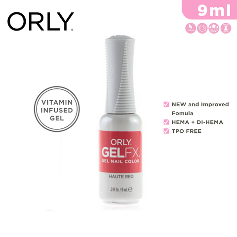Orly Gel Fx Color Haute Red 9ml