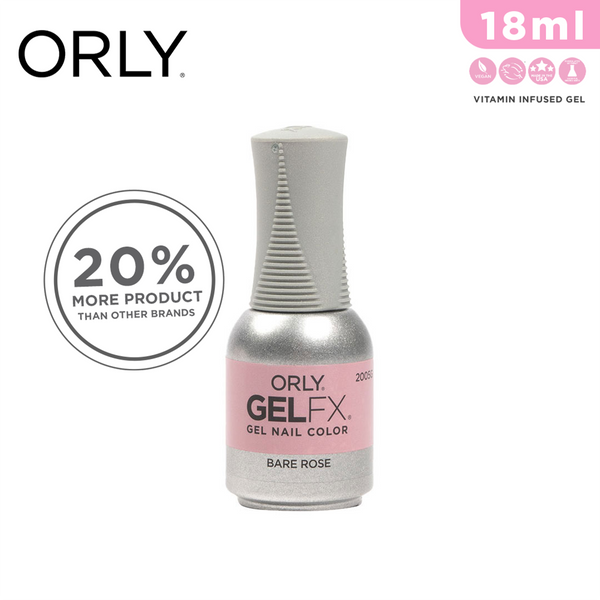 Orly Gel Fx Color Bare Rose 18ml