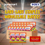 Fox's Fruits Oval Flowrap Candy 125g - Pack of 24