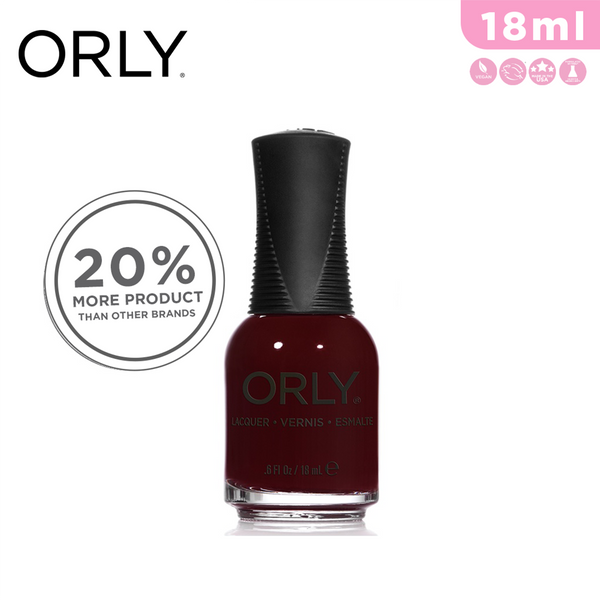 Orly Nail Lacquer Color Bus Stop Crimson 18ml