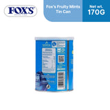 Fox's Crystal Clear Fruity Mints Tin Can 170g - Reseller Package 12pcs
