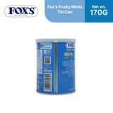 Fox's Crystal Clear Fruity Mints Tin Can 170g - Reseller Package 12pcs