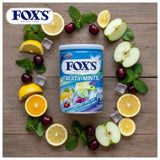 Fox's Crystal Clear Fruity Mints Tin Can 170g - Reseller Package 12pcs