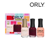 Orly Nail Lacquer Color Pink Gift Set 4 18ml