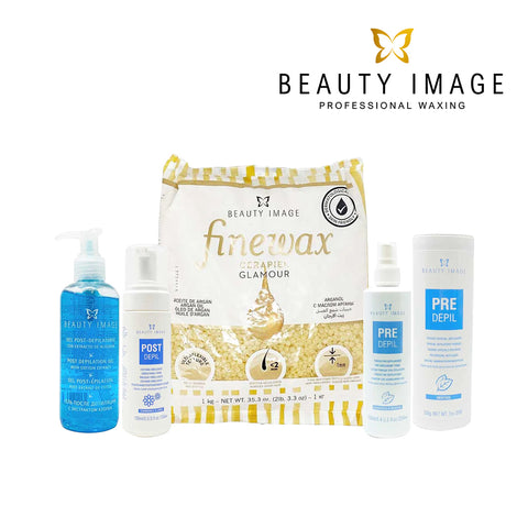 Beauty Image Finewax Glamour Argan Oil Starter Kit