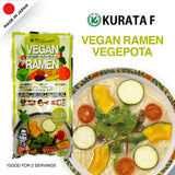 Kurata Foods Vegan Ramen Vegi Pota Dried Noodles - 2 servings