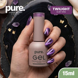 Pure Gel Cat Eye Premium Nail Polish Twilight 15ml
