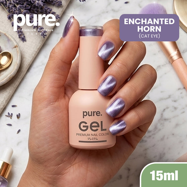 Pure Gel Cat Eye Premium Nail Polish Enchanted Horn 15ml