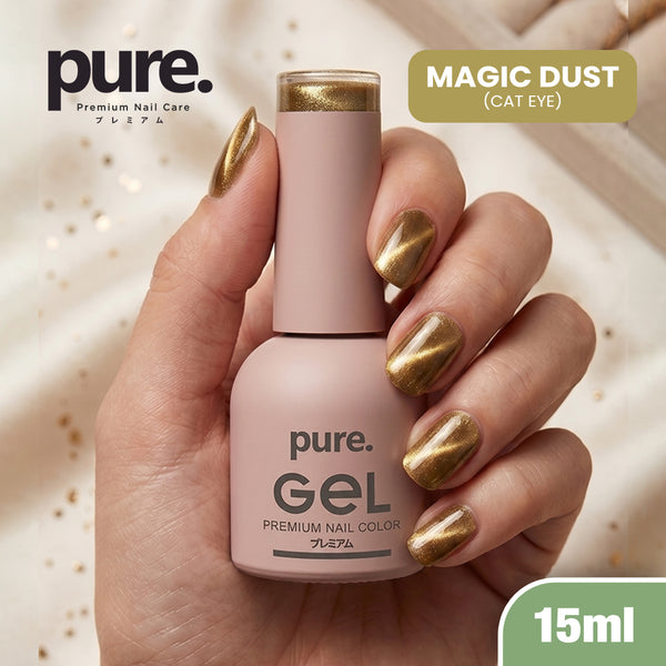 Pure Gel Cat Eye Premium Nail Polish Magic Dust  15ml