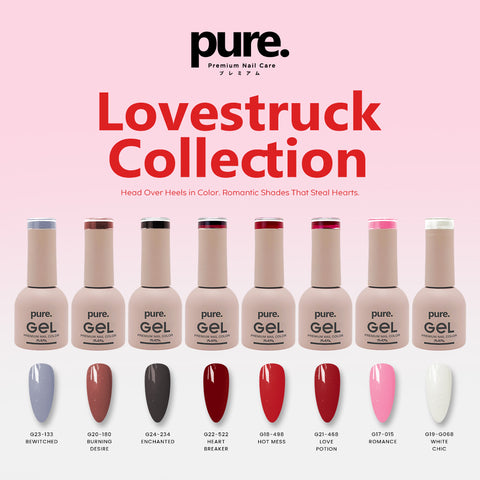 Pure. Gel Premium Nail Color Lovestruck Collection Bundle