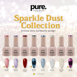 Pure. Gel Premium Nail Color Sparkle Dust Collection Bundle
