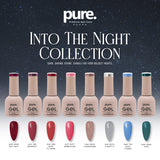 Pure. Gel Premium Nail Color Into The Night Collection Bundle