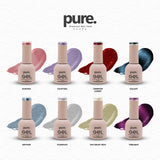 Pure. Gel Premium Nail Color Sparkle Dust Collection Bundle