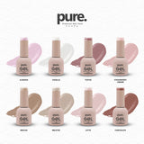 Pure. Gel Premium Nail Color Latte Love Collection Bundle