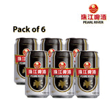 Pearl River Beer Drink 330ml in can - Pack of 6