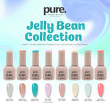 Pure. Gel Premium Nail Color Jelly Bean Collection Bundle