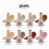Pure. Gel Premium Nail Color Golden Hour Collection Bundle