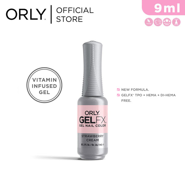 Orly Gel Fx Nail Color Strawberry Cream 9ml