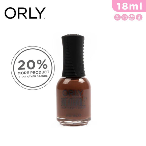 Orly Breathable Nail Lacquer Color Rich Umber 18ml