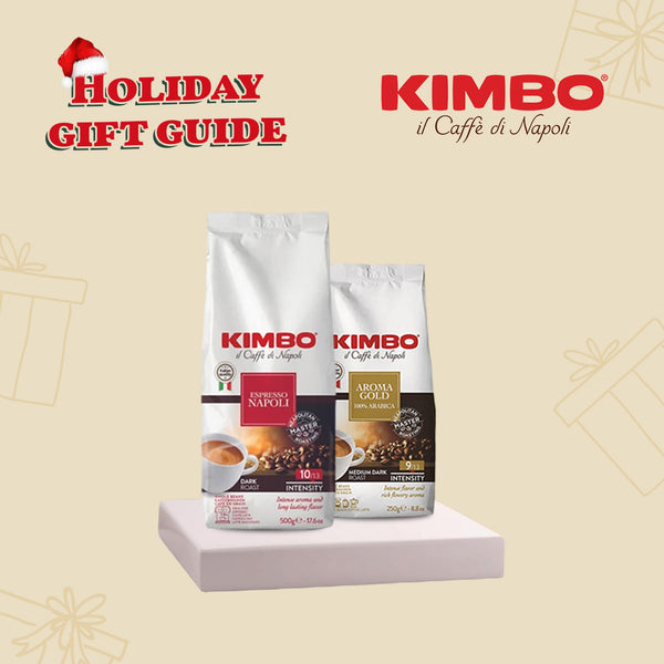 Holiday Bundle Kimbo Espresso Napoli 500g & Aroma Gold 100% Arabica 250g