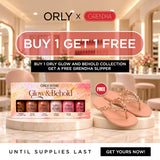 Orly x Grendha - Buy Breathable Nail Lacquer Glow & Behold 18ml- 6pix Set Get a FREE Grendha Slipper
