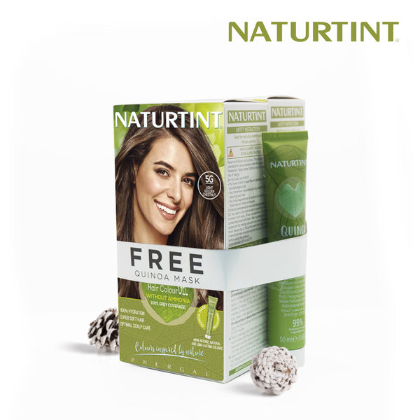 Naturtint Hair Color 5G Pack of 2 - FREE Naturtint Hair Food Quinoa 30ml