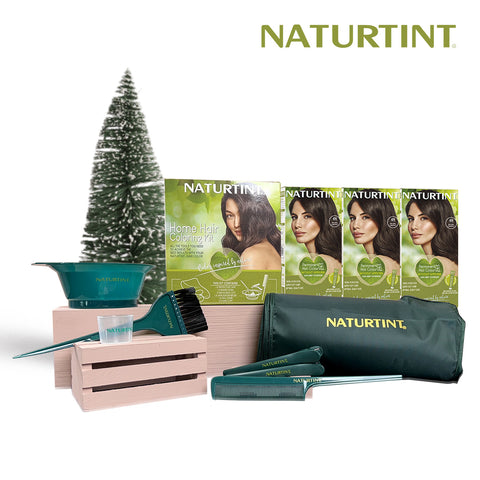 Naturtint Hair Color 4N Pack of 2 - FREE Naturtint Hair Food Quinoa 30ml