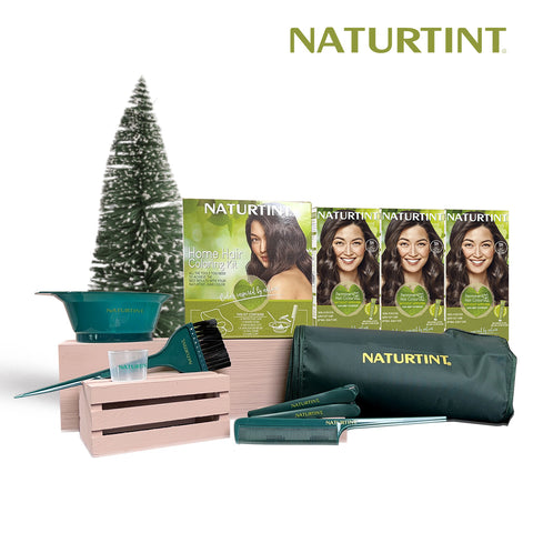 Naturtint Hair Color 5N Pack of 3 - FREE Naturtint Coloring Kit 6 Elements