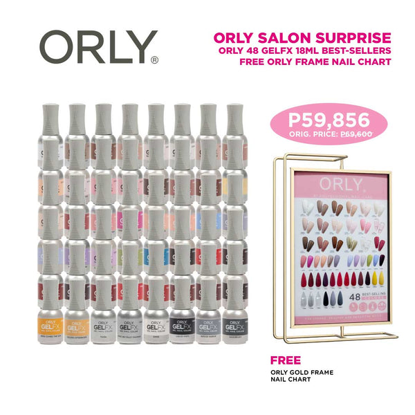 Orly Gel Fx Color Golden Fave Bestsellers 18ml (48's)