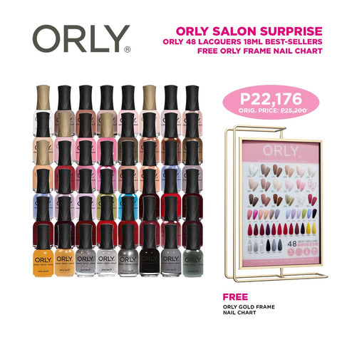 Orly Nail Lacquer Color Golden Fave Bestsellers 18ml (48's)