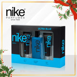 Nike Ultra Blue 100ml EDT + 75ml After Shave + 75ml Shower Gel - GIFT SET