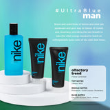 Nike Ultra Blue 100ml EDT + 75ml After Shave + 75ml Shower Gel - GIFT SET