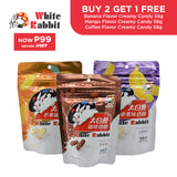 BUY2GET1FREE White Rabbit Creamy Candy Flavor 58g - Banana, Coffee, & Mango Exp:03-01-26 & 03-03-26
