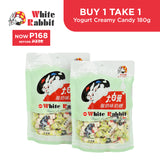 BUY1GET1FREE White Rabbit Yogurt Creamy Candy 180g Exp:02-24-26