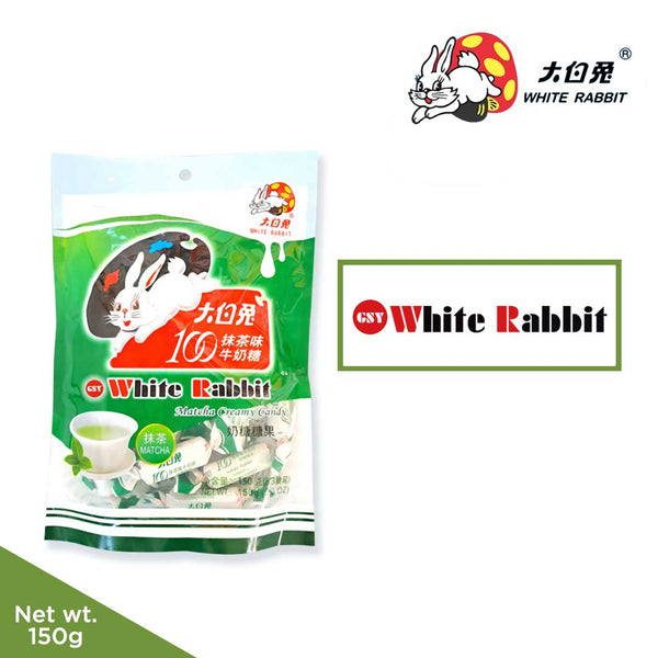 White Rabbit Creamy Matcha Green Tea Candy 150g – Shoppurebeauty