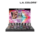 LA Colors Diamond Crush Polish Ruby Glass